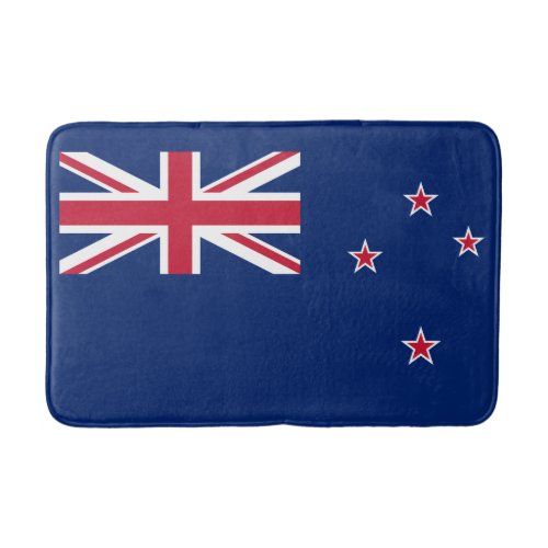 Patriotic New Zealand Flag Bath Mat