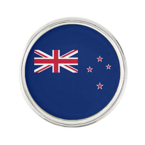 Patriotic New Zealand Flag Lapel Pin