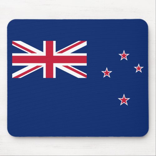 Patriotic New Zealand Flag Mouse Pad