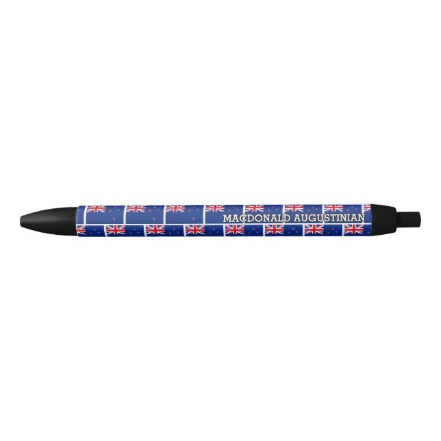 Patriotic NEW ZEALAND FLAG Personalized Pen (Front)