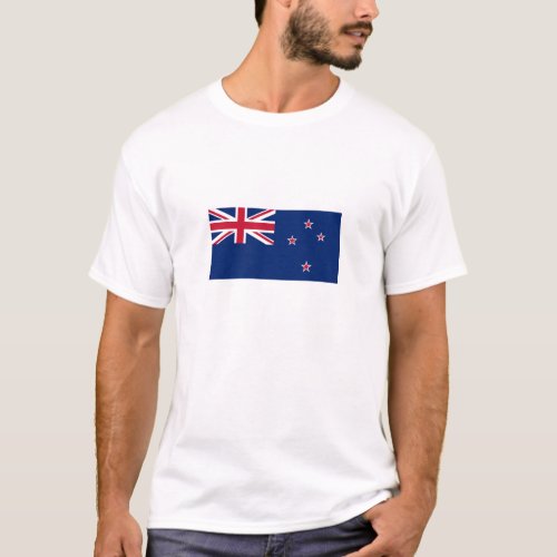 Patriotic New Zealand Flag T_Shirt