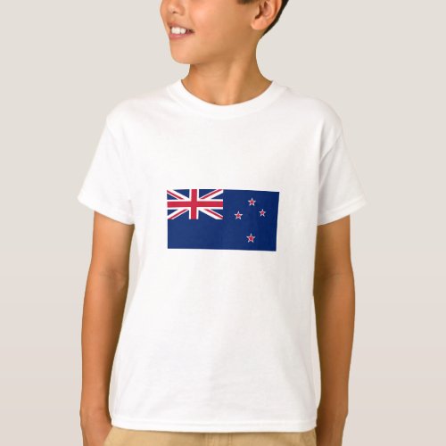 Patriotic New Zealand Flag T_Shirt