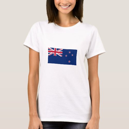 Patriotic New Zealand Flag T_Shirt