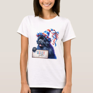 Patriotic Newfoundland 'Merica Y'all T-Shirt
