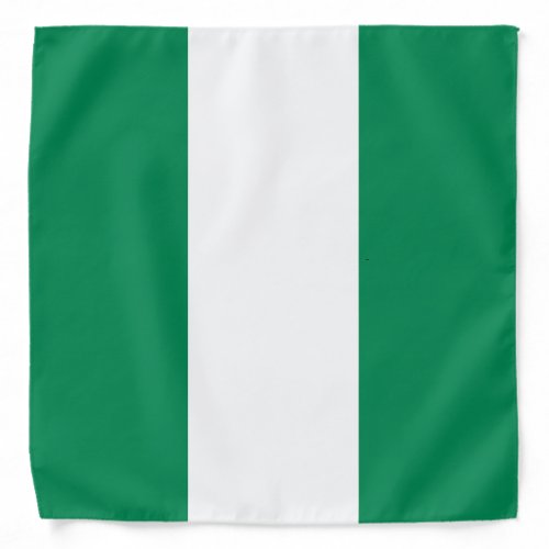 Patriotic Nigeria Flag Bandana