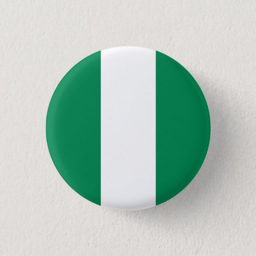 Patriotic Nigeria Flag Button