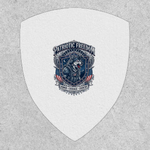 Patriotic Night Mission Patriot Wolf Military Insp Patch
