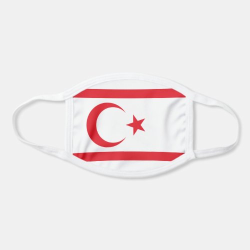 Patriotic Northern Cyprus Flag Face Mask
