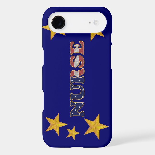 Patriotic Nurse Galaxy S4 Case (Back)