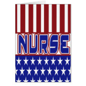 PATRIOTIC NURSE USA FLAG (Front)