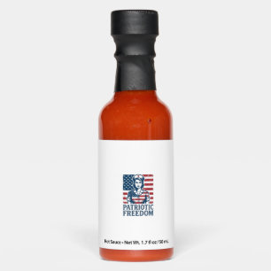 Patriotic Nurse Vector Graphic Tee Hot Sauces