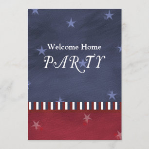Patriotic or Military Party Invitation