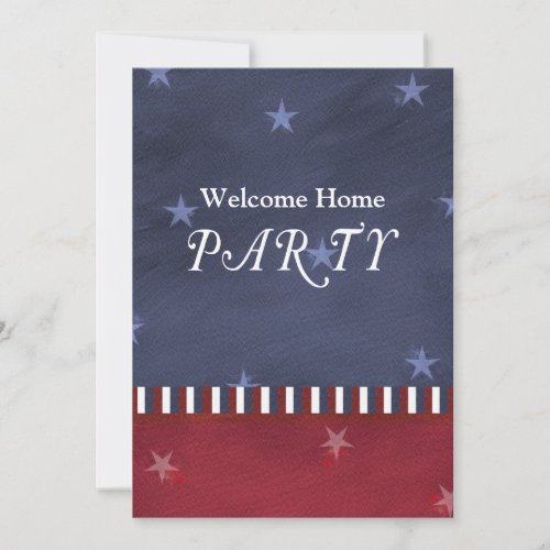 Patriotic or Military Party Invitation