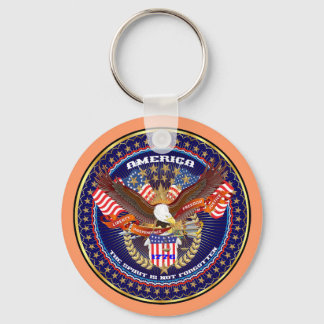 Patriotic or Veteran Pick one View Artist Comments Keychain