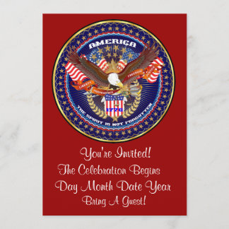 Patriotic or Veteran View Artist Comments Invitation