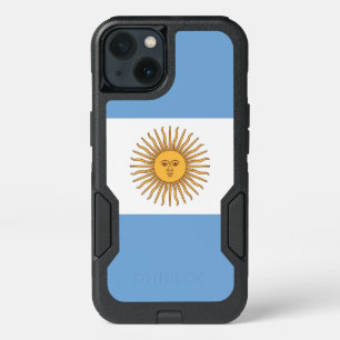 Patriotic OtterBox iPhone 13 Case, Argentina flag Case