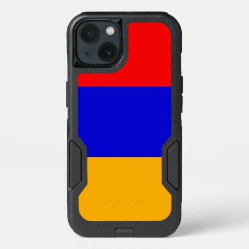 Patriotic OtterBox iPhone 13 Case Armenia flag