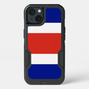 Patriotic OtterBox iPhone 13 Case, Costa Rica flag Case