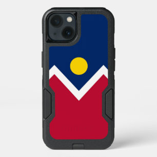 Patriotic OtterBox iPhone 13 Case, Denver Flag Case
