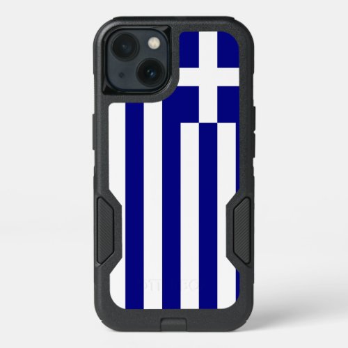 Patriotic OtterBox iPhone 13 Case Greece Flag