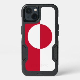 Patriotic OtterBox iPhone 13 Case, Greenland flag Case