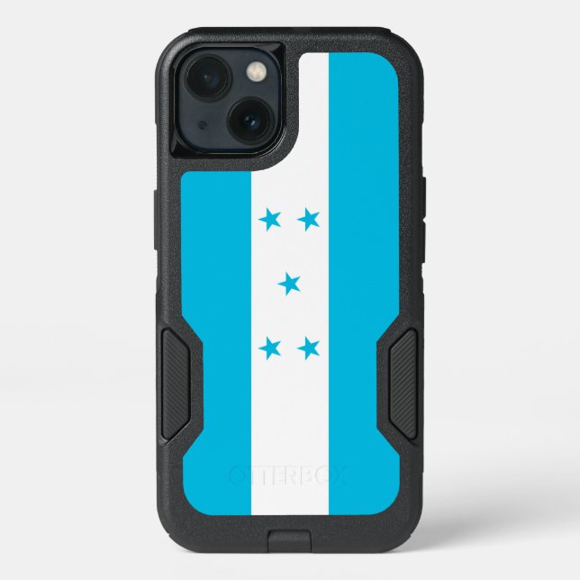 Patriotic OtterBox iPhone 13 Case, Honduras flag Case (Back)