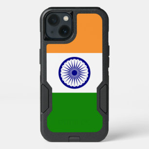 Patriotic OtterBox iPhone 13 Case, India flag Case
