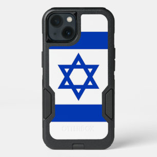 Patriotic OtterBox iPhone 13 Case, Israel flag Case