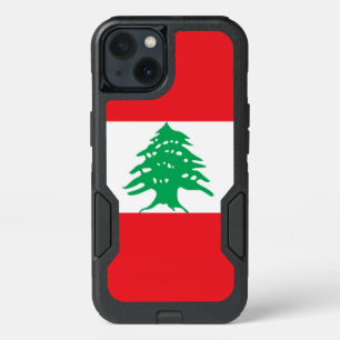 Patriotic OtterBox iPhone 13 Case, Lebanon flag