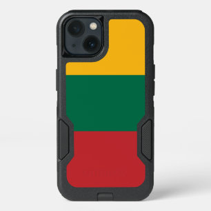 Patriotic OtterBox iPhone 13 Case, Lithuanian flag Case