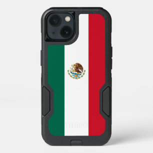 Patriotic OtterBox iPhone 13 Case, Mexico flag Case