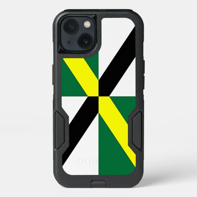 Patriotic OtterBox iPhone 13 Case, Monterey flag (Back)