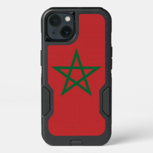 Patriotic OtterBox iPhone 13 Case, Morocco Flag Case