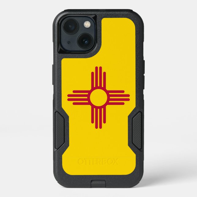 Patriotic OtterBox iPhone 13 Case, New Mexico Case (Back)