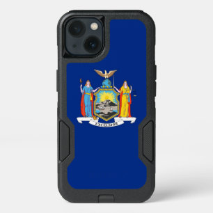 Patriotic OtterBox iPhone 13 Case, New York flag Case