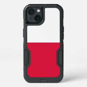 Patriotic OtterBox iPhone 13 Case, Poland flag Case
