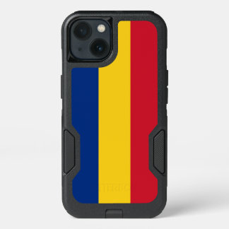 Patriotic OtterBox iPhone 13 Case, Romania flag Case