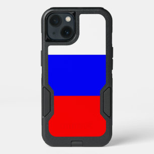 Patriotic OtterBox iPhone 13 Case, Russia flag