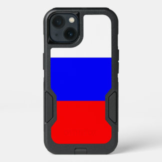 Patriotic OtterBox iPhone 13 Case, Russia flag Case