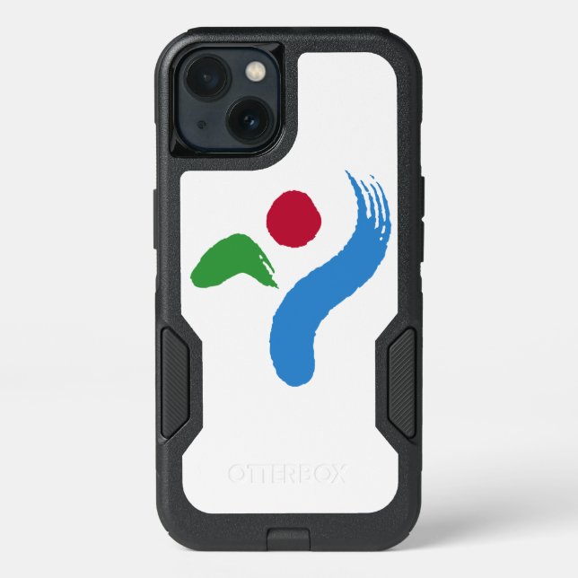 Patriotic OtterBox iPhone 13 Case, Seoul Flag (Back)