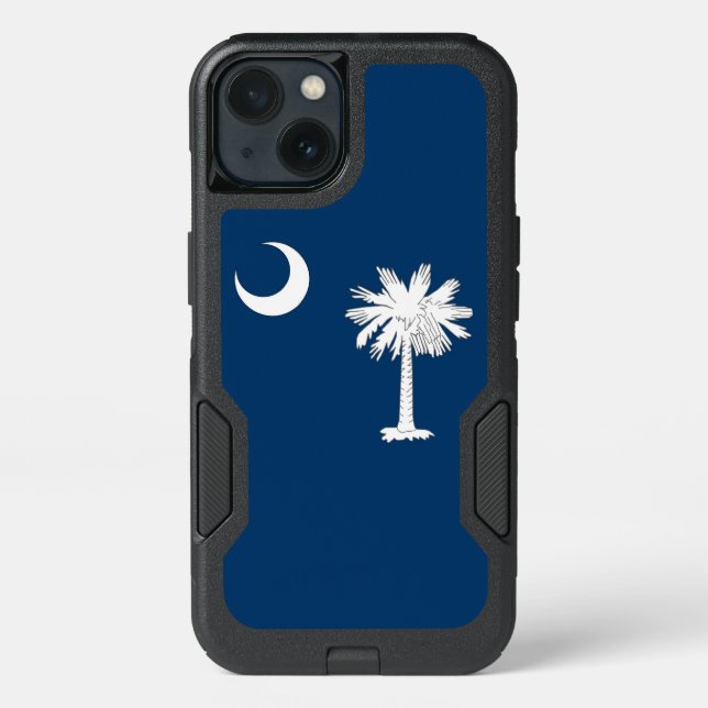 Patriotic OtterBox iPhone 13 Case, South Carolina Case (Back)