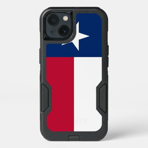 Patriotic OtterBox iPhone 13 Case Texas Flag