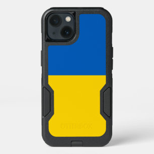 Patriotic OtterBox iPhone 13 Case, Ukraine flag Case