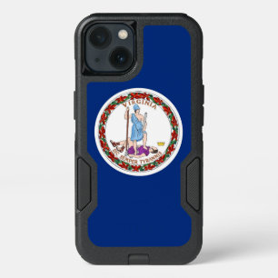 Patriotic OtterBox iPhone 13 Case, Virginia Flag Case