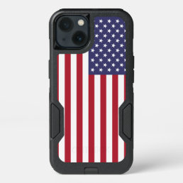 Patriotic OtterBox iPhone 13 Case with USA Flag