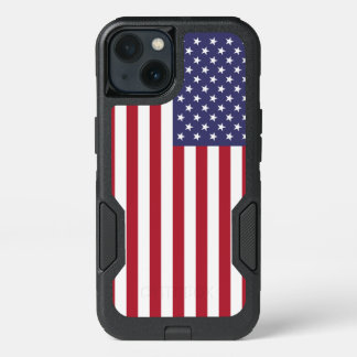 Patriotic OtterBox iPhone 13 Case with USA Flag