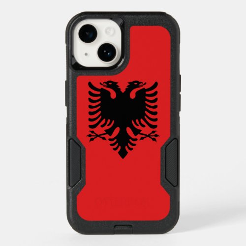 Patriotic OtterBox iPhone 14 Case Albania flag