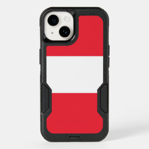 Patriotic OtterBox iPhone 14 Case, Austria flag