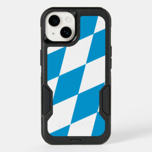 Patriotic OtterBox iPhone 14 Case, Bavaria Flag
