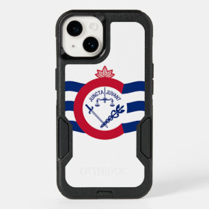 Patriotic OtterBox iPhone 14 Case, Cincinnati Flag